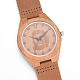 Карбонизированные наручные часы из бамбука WACH-H036-25-3