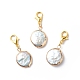 Decoraciones colgantes de perlas keshi HJEW-JM00762-1