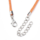 Вощеный шнур ожерелье материалы X-NCOR-T001-32-3