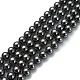 Non-Magnetic Synthetic Hematite Beads Strands X-G-H1624-8mm-2-1