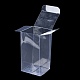 Emballage cadeau rectangle en plastique transparent pvc CON-F013-01D-3