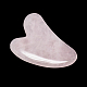 Tablas de gua sha de cuarzo rosa natural G-S336-57B-3