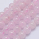 Chapelets de perles en morganite naturelle G-L478-08-6mm-1