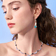Dicosmetic 300 pz 5 stili tappi di perline in stile tibetano FIND-DC0003-90-6