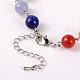 Bracelets de perles de chakra en pierres précieuses naturelles BJEW-PH00601-2