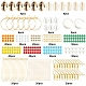 Sunnyclue kit per la creazione di orecchini a goccia con conchiglia naturale fai da te DIY-SC0018-43-2