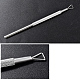 Limpiador removedor de esmalte de uñas uv gel de acero inoxidable MRMJ-P003-52-1