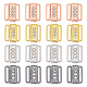 SUPERFINDINGS 16Pcs 4 Colors Bra Clasp Replacement Part Alloy Rhinestone Bikini Clips Bra Buckle Closing Hook Closure Mixed Color Bra Safe Lock Front Closing for Bra Making Lingerie Sewing FIND-FH0007-23-1