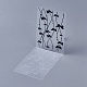 Tampon en plastique transparent transparent DIY-WH0110-04H-2