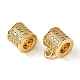 Латунные дужки из латуни с микропаве из кубического циркония KK-M277-09F-G-2