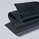 イミテーションレザー  服飾材料  ブラック  34x20x0.08cm DIY-WH0060-01A-2
