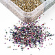 10 grille de perles de verre galvanoplastie GLAA-N001-04-2