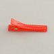 Les accessoires de la pince à cheveux d'alligator de couleur de bonbons petite en plastique pour création des accessoires de cheveux  X-PHAR-Q005-06-2
