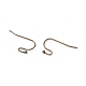 Crochets laiton boucles d'oreilles pour les conceptions de boucle d'oreille X-KK-M142-01AB-RS-2