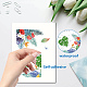 8 Sheets 8 Styles PVC Waterproof Wall Stickers DIY-WH0345-139-3