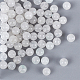 Olycraft 94pcs 8mm perles de marbre blanc naturel brins de perles de jade blanc rondes perles de pierres précieuses en vrac énergie pierre pour bracelet collier fabrication de bijoux G-OC0001-09-1