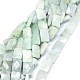 Natürliche myanmarische Jade / burmesische Jade-Perlenstränge G-O173-065-1