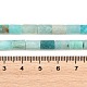 Fili di perline amazonite naturale&nbsp;G-F832-B07-01-5