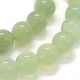 Chapelets de perles en jade naturelle nouvelle G-G763-09-10mm-3