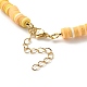 Halskette mit Bärenanhänger für Teenager-Mädchen NJEW-JN03704-6