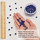 Creazione di braccialetti elastici con perline fai da te sunnyclue DIY-SC0009-54-3