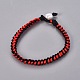 Nylon Thread Braided Cord Bracelet BJEW-JB04603-2
