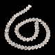 Chapelets de perles en cristal de quartz naturel G-M403-A05-5