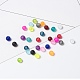 24 colores perlas de vidrio transparente FGLA-JP0001-03-8mm-4