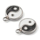 Mode 304 Edelstahl Emaille Charms STAS-Z009-10P-3