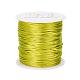 ナイロン糸  ラットテールサテンコード  緑黄  1.5mm  約100ヤード/ロール（300フィート/ロール） NWIR-JP0010-1.5mm-231-3