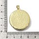 Латунные микро проложить кубического циркония подвески KK-C090-06C-G-3