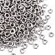 304 Stainless Steel Open Jump Rings X-STAS-Q186-02-4x1mm-2