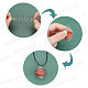Sunnyclue kit de fabrication de colliers pendentifs en fil rond DIY-SC0017-53-4