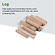 Tasselli di legno AJEW-OC0001-32-4