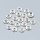 925 Sterling Silver Bead Caps STER-T002-87S-1