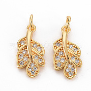 Латунные подвески с фианитами KK-N233-101-NF