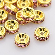 Латунные бусины разделители для поставки стразов RB-A014-Z8mm-27G