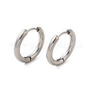 Серьги-кольца из нержавеющей стали 304 EJEW-P177-P-22