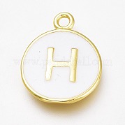 Латунь эмаль подвески KK-H103-01H-G