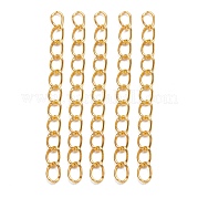 Железо конец твист цепей CH-CH017-G-5cm
