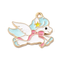 Подвески из эмали и сплава&nbsp;ENAM-E064-05B-02G