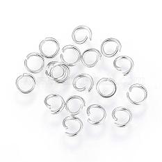 304 Stainless Steel Open Jump Rings STAS-F110-08P