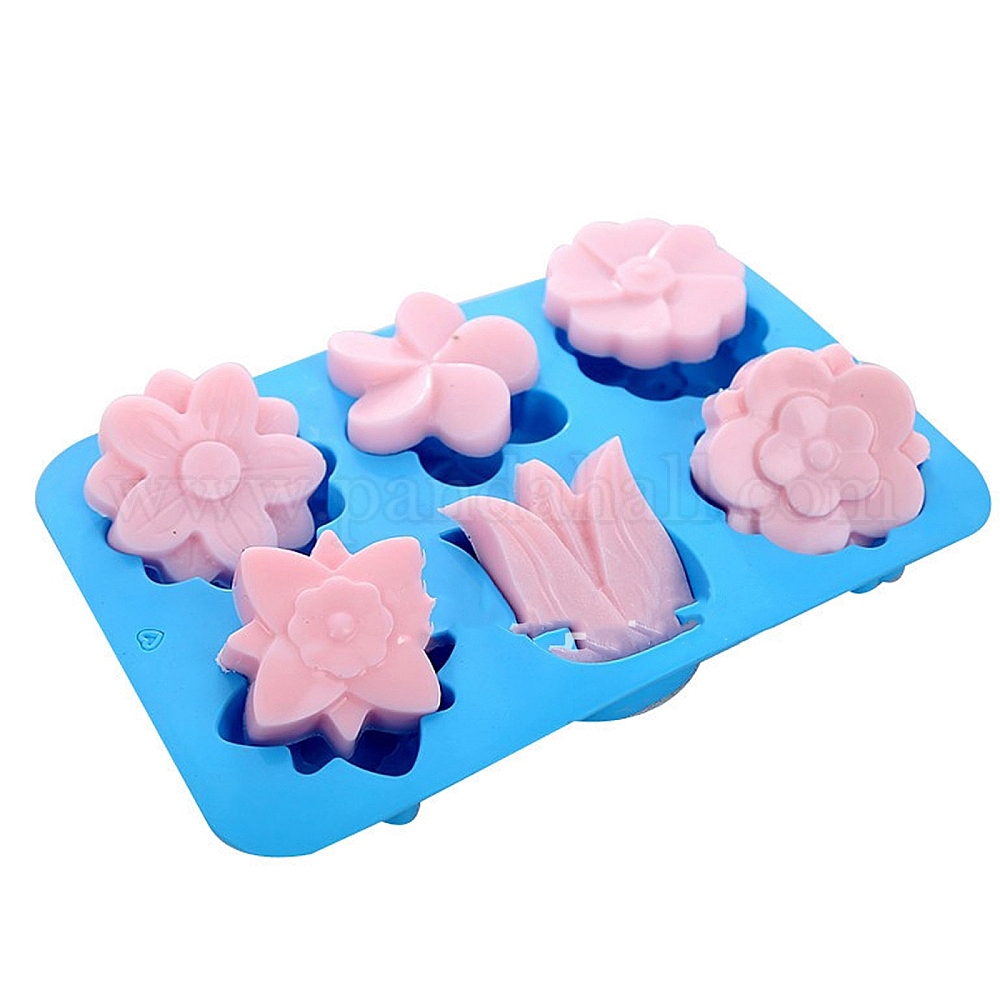 Wholesale Flower DIY Silicone Soap Molds Pandahall wholesale-flower-diy-silicone-soap-molds-pandahall