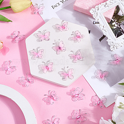 80 шт. кружевные украшения для показа бабочек&nbsp;DIY-CP0012-97