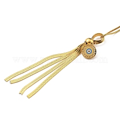 Colliers avec pendentifs en acier inoxydable 304&nbsp;NJEW-G101-01G