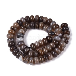Chapelets de perles d'agate naturelle&nbsp;G-Q613-01E-03