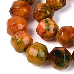 Naturali multicolore agata fili di perline&nbsp;G-Q606-76