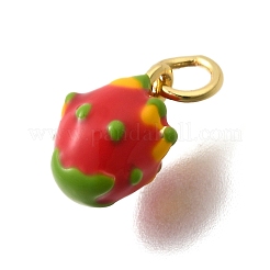 Латунь эмаль подвески&nbsp;KK-Z093-22G-01