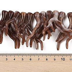 Нити бусин из непрозрачного акрила&nbsp;SACR-P033-02B-08