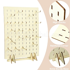 Настольный прямоугольный деревянный органайзер для ювелирных изделий и браслетов&nbsp;ODIS-YWC0001-01